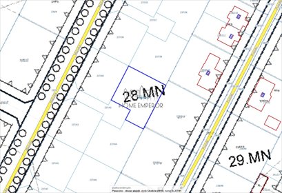 Działka pod dom jednorodzinny, media, plan zagospodarowania. działka Głosków, Mazurka