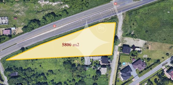 działka na sprzedaż 5633m2 działka Sarnów, Źródlana