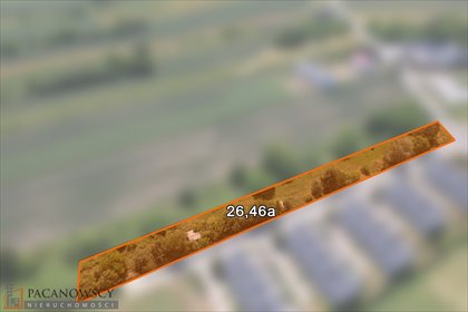 działka na sprzedaż 2646m2 działka Kraków, Prądnik Biały, Witkowice