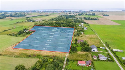 Działka inwestycyjna 8 000 m² pod zabudowę blisko plaży działka Gąski