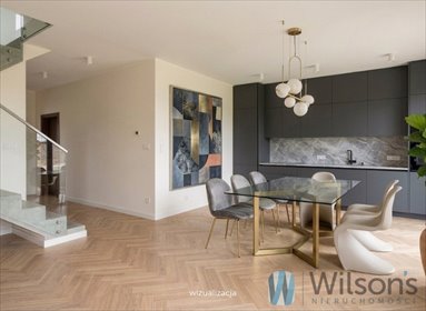 Przestronny segment 172 m2 z garażem i ogrodem dom Łomianki, Buraków, Prochownia