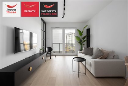 Nowoczesny apartament 38m² z balkonem i parkingiem mieszkanie Gdańsk, Zaspa, Aleja Jana Pawła II