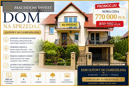 Komfortowy dom 160m2 z tarasem i balkonami w Brodnicy dom Brodnica