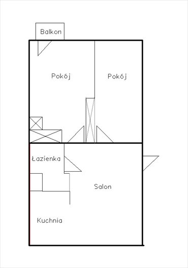 mieszkanie na sprzedaż 48m2 mieszkanie Warszawa, Ursus, Niedźwiadek, Zagłoby
