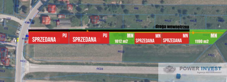 działka na sprzedaż 1025m2 działka Węgrzce Wielkie