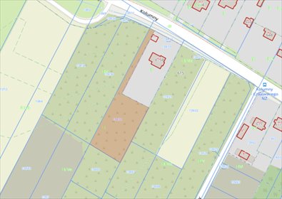 Działka budowlana na sprzedaż Łódź, Górna, Kolumny 2 446m2 Foto 2