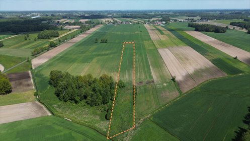 Działka rolna 1,58 ha z MPZP, ziemia uprawna i łąki działka Redociny