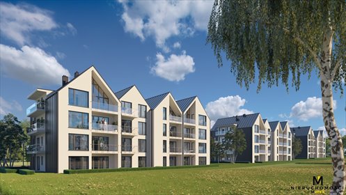 Do sprzedania nowoczesne mieszkanie 32 m² z balkonem w Ustroniu Morskim mieszkanie Ustronie Morskie, Polna