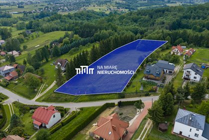 Unikalna działka 90 arów z lasem i panoramicznymi widokami działka Turze Pole