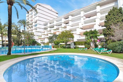 Polecam 99 m² w Marbella Golden Mile - jasne, z widokiem na ogrody mieszkanie Marbella Golden Mile - Jardines del Mar, Marbella Golden Mile - Jardines del Mar