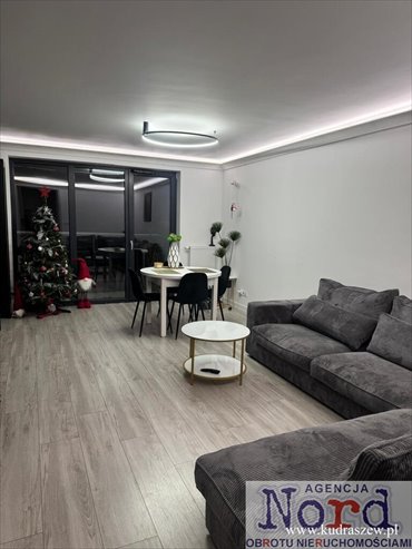 Nowoczesny apartament z balkonem i widokiem na zielone tereny mieszkanie Augustów, Miodowa