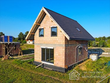 Nowy dom w Kłaj (94,49 m²) z funkcjonalnym układem dom Kłaj