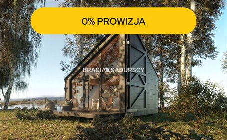 Unikalny dom na własnej działce z szklaną fasadą i antresolą dom Kraków, Zabierzów, Zabierzów, Śląska