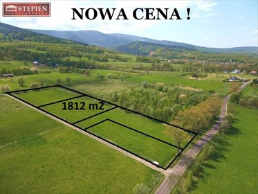 działka na sprzedaż Krobica 1812 m2