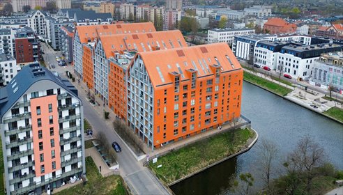 Polecam jasne 62 m² z widokiem na Motławę w Gdańsku mieszkanie Gdańsk, Dolne Miasto, Toruńska