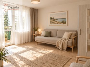 Na sprzedaż 2-pokojowe mieszkanie 49 m² z balkonem w Ursynowie mieszkanie Warszawa, Ursynów, Dereniowa