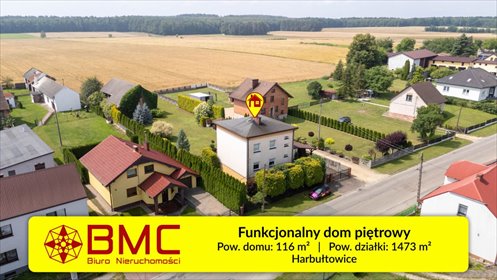 Przestronny dom z dużą stodołą i tarasem. dom Harbułtowice