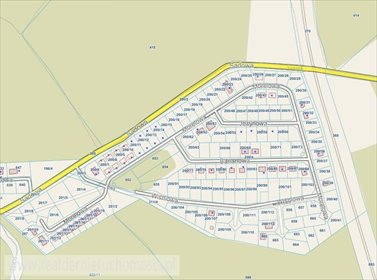 Działka budowlana 700 m2 w malowniczym osiedlu "Cztery Pory Roku działka Zielona Góra