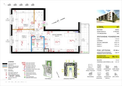 mieszkanie na sprzedaż 57m2 mieszkanie Garby, Tulecka