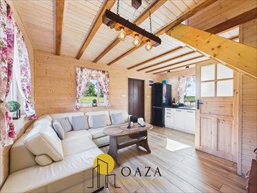 Urokliwy domek letniskowy 55 m² blisko Jeziora Gąsiorowskiego. dom Gąsiorowo Olsztyneckie