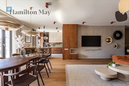 Przestronny 150m² apartament z balkonami w centrum Warszawy mieszkanie Warszawa, Śródmieście, Emilii Plater