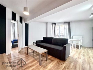 Na wynajem nowoczesne 2-pokojowe mieszkanie 39 m² z balkonem w Śródmieściu mieszkanie Wrocław, Śródmieście, Jedności Narodowej