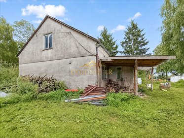 Dom z dużą działką, stawem i lasem (Klonówek) dom Klonówek