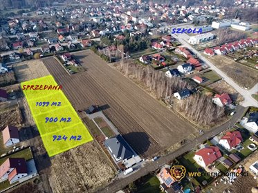 działka na sprzedaż 900m2 działka Dobroszyce