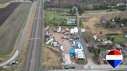 Działka budowlana 3822 m² z mediami i MPZP w Łęgowie działka Gdański, Szkolna