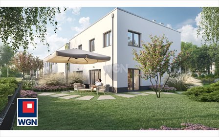 Na sprzedaż nowoczesny dom 105 m² w Leśnicy z ogrodem dom Wrocław, Leśnica, Trzmielowicka