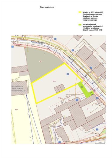 Działka w Kaliszu 1152 m2 z dostępem do drogi działka Kalisz, Garncarska