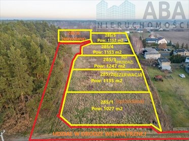 Działka 1247 m² z potencjałem w Rzgowie. działka Rzgów, ul. Targowa