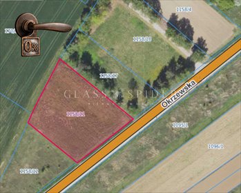 Działka inwestycyjna 2800 m² pod zabudowę bliźniaczą działka Okrzeszyn