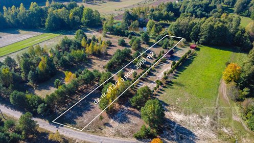 Działka rekreacyjna 2900 m² z lasem - media i asfalt działka Michałowo