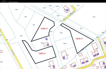 działka na sprzedaż 1302m2 działka Lębork
