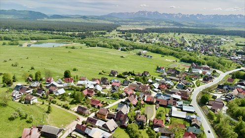 działka na sprzedaż 1087m2 działka Łopuszna