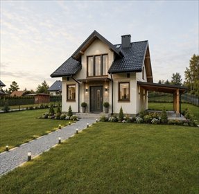 Dom z dużą działką i ogrzewaniem podłogowym w Krośnie dom Krosno, Bieszczadzka