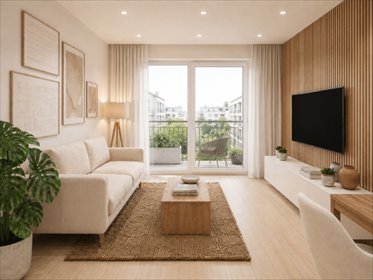 Na sprzedaż nowoczesna kawalerka 35,6 m² z balkonem w Poznaniu mieszkanie Poznań, Naramowice, Naramowicka