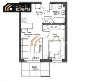 mieszkanie na sprzedaż 28m2 mieszkanie Gdańsk, Osowa, Nowy Świat