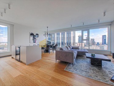 Luksusowe 130 m² w Towerze, 3 sypialnie, polecam mieszkanie Warszawa, Śródmieście, Grzybowska