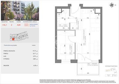 mieszkanie na sprzedaż 33m2 mieszkanie Bydgoszcz, Bocianowo, Pomorska