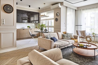 Przestronne 4-pokojowe mieszkanie 90,8 m² (z ogrodem zimowym) w Wilanowie mieszkanie Warszawa, Wilanów, Adama Branickiego 10