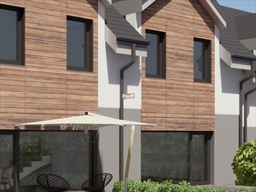 Segment narożny z największym ogrodem 430 m² w Morawicy dom Morawica