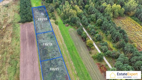 Polecam działkę 1034 m² w zielonej okolicy z mediami działka Kielce, Posłowice, Nastole