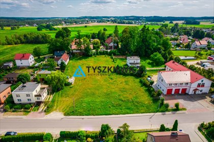 Działka usługowo-produkt. 4100 m² w centrum Lipusza działka Lipusz