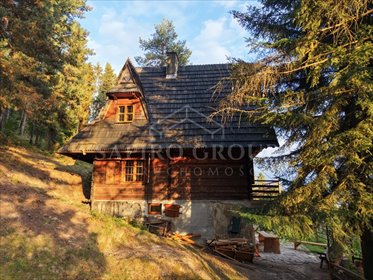 Polecam drewnianą bacówkę 130 m² z widokami na góry i las dom Knurów