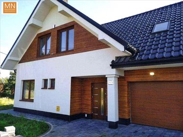 Dom z garażem, 6 pokoi, ogród, taras, gotowy do zamieszkania dom Tropiszów