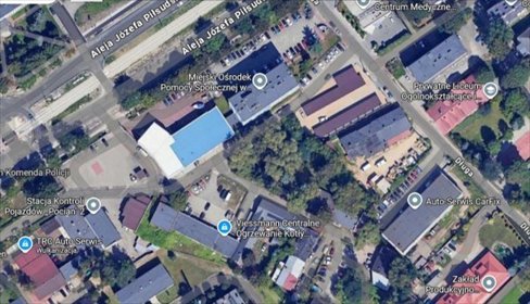 Grunt inwestycyjny 2477 m² z budynkiem w Dąbrowie Górniczej działka Dąbrowa Górnicza