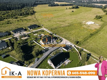 działka na sprzedaż 1038m2 działka Nowa Kopernia, Nowa Kopernia