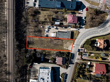 Działka usługowa 1176 m² z koncepcją zabudowy w Krakowie działka Kraków